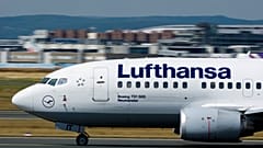 In this Aug. 21, 2013 file picture a Lufthansa plane is photographed at Rhein-Main airport near Frankfurt, Germany. 
