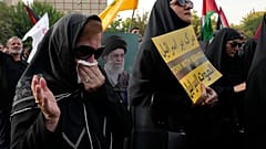 مظاهرة في طهران تندد باغتيال اسماعيل هنية في العاصمة الإيرانية. التاريخ  :31 تموز 2024