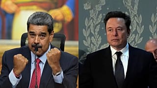 Venezuela Devlet Başkanı Nicolas Maduro ve ABD'li milyarder Elon Musk