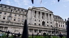 The Bank of England in London