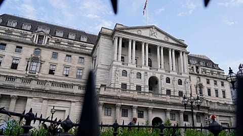 The Bank of England in London