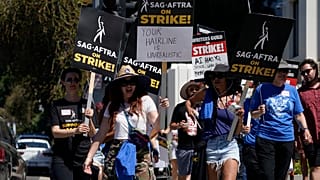 SAG-AFTRA on strike in 2023