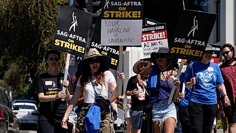 SAG-AFTRA on strike in 2023
