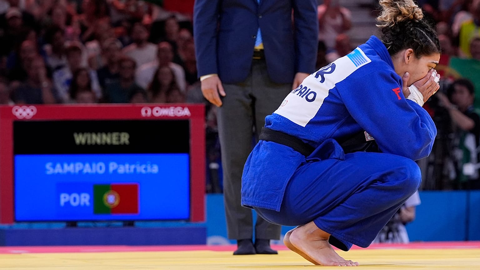 Patrícia Sampaio vence medalha de bronze no judo nos Jogos Olímpicos de Paris