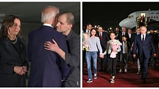 Les dirigeants russe et américain ont accueilli jeudi soir les prisonniers libérés.