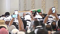  تشييع إسماعيل هنية من مسجد الدوحة