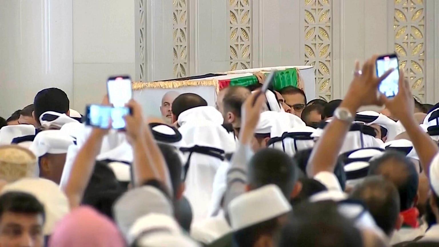 Trauerfeier für Ismael Haniyeh in Doha in Katar