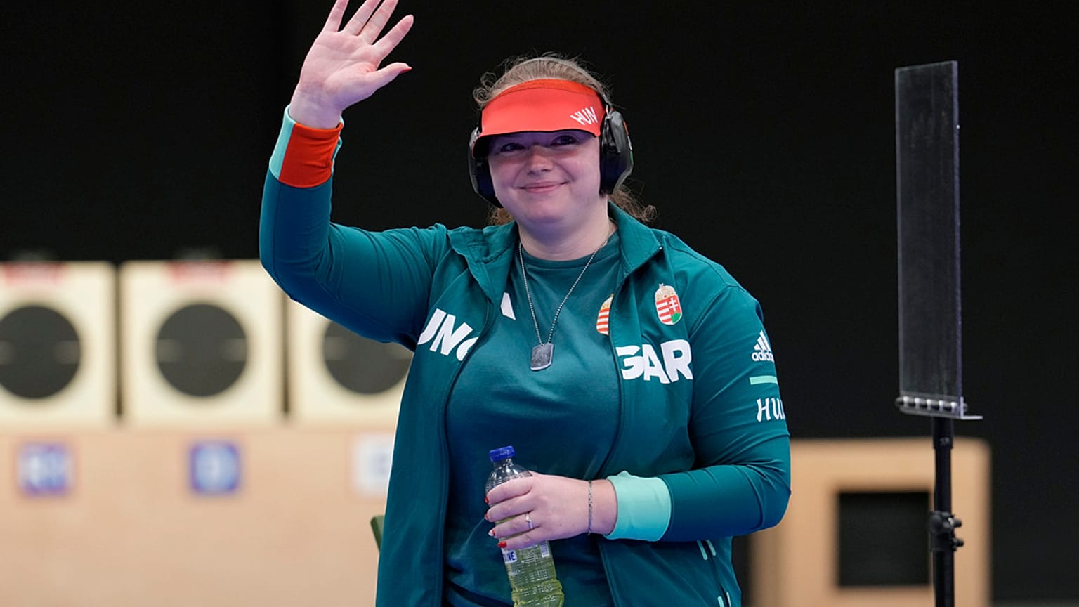 Major Veronika a szombati verseny után Chateauroux-ban, 2024. augusztus 3-án