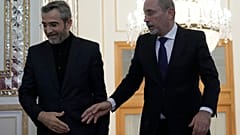 وزير الخارجية الأردني أيمن الصفدي والقائم بأعمال وزير الخارجية الإيراني علي باقري 04/08/2024