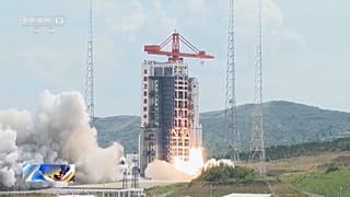 Lanzamiento espacial chino.