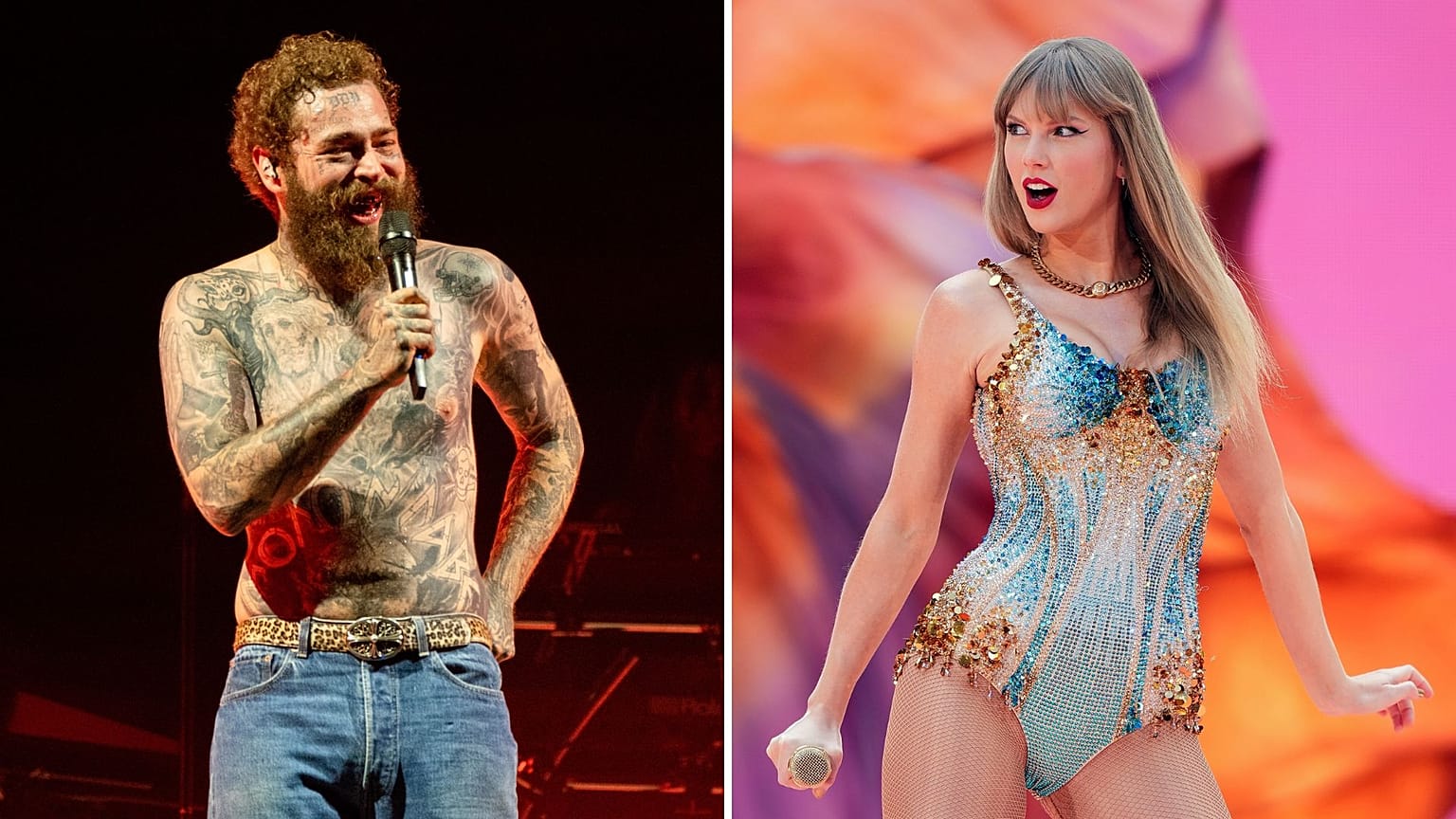 Taylor Swift leads the 2024 MTV Video Music Awards nominations, followed by Post Malone