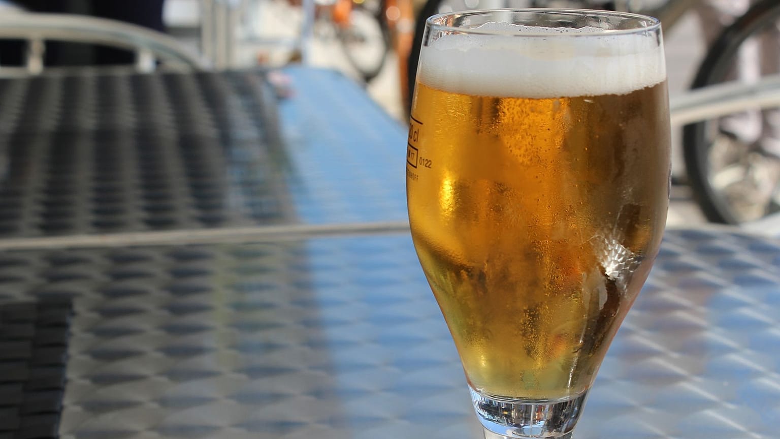 Cerveza.