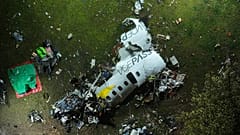 Το σημείο της συντριβής του ATR 72