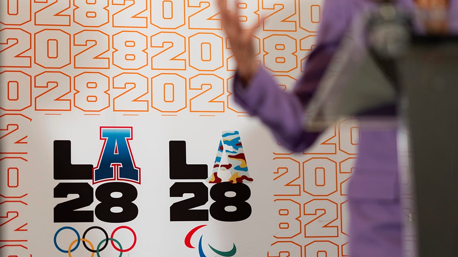 Los Angeles 2028 Yaz Olimpiyatları logosu.
