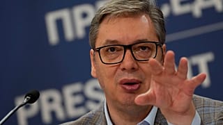 Aleksandar Vučić szerb elnök