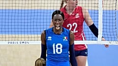 La pallavolista della nazionale italiana Paola Egonu 