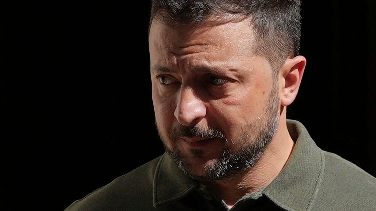 Volodymyr Zelensky à Londres, vendredi 19 juillet 2024