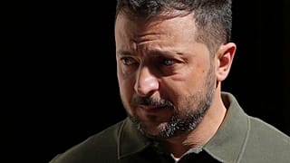 Volodymyr Zelensky à Londres, vendredi 19 juillet 2024