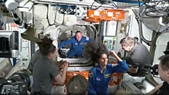 A NASA két űrhajósa június 6-án érkezett meg a Nemzetközi Űrállomásra