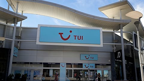 A branch of a Tui store in London, Thursday, July 30, 2020.
