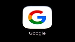 A Google app on a screen in 2018.