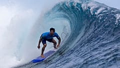 image d'illustration. Le surfeur brésilien Gabriel Medina, en août 2024