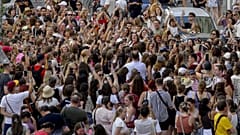Swift fans came together to celebrate and commiserate