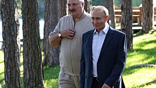 Rusya Devlet Başkanı Vladimir Putin ve Belarus Cumhurbaşkanı Aleksandr Lukaşenko, Rusya, 26 Temmuz 2024.