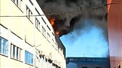 Incendie dans un parking, Loures.