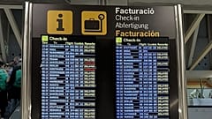 Retrasos en la mayoría de vuelos el pasado jueves en Mallorca