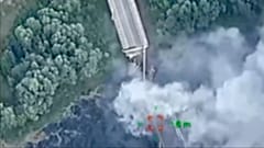 Truppen der Ukraine haben eine dritte Brücke in der russischen Region Kursk zerstört