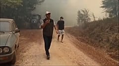 Waldbrände in der Türkei.