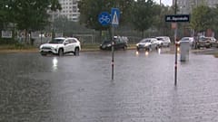 Überflutungen in Wien