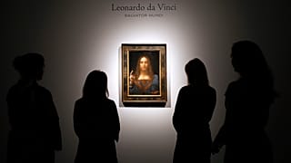 "Dünyanın Kurtarıcısı" ("Salvator Mundi") isimli tablo.