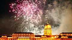 Tüzijáték Budapesten az államalapítás 1003. évfordulója alkalmából 2003. augusztus 20-án