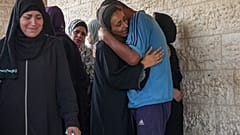 خاکسپاری کشته‌شدگان فلسطینی در غزه