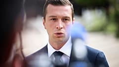 Jordan Bardella wird bald ins Europäische Parlament zurückkehren. 