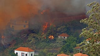 Fiamme a Madeira