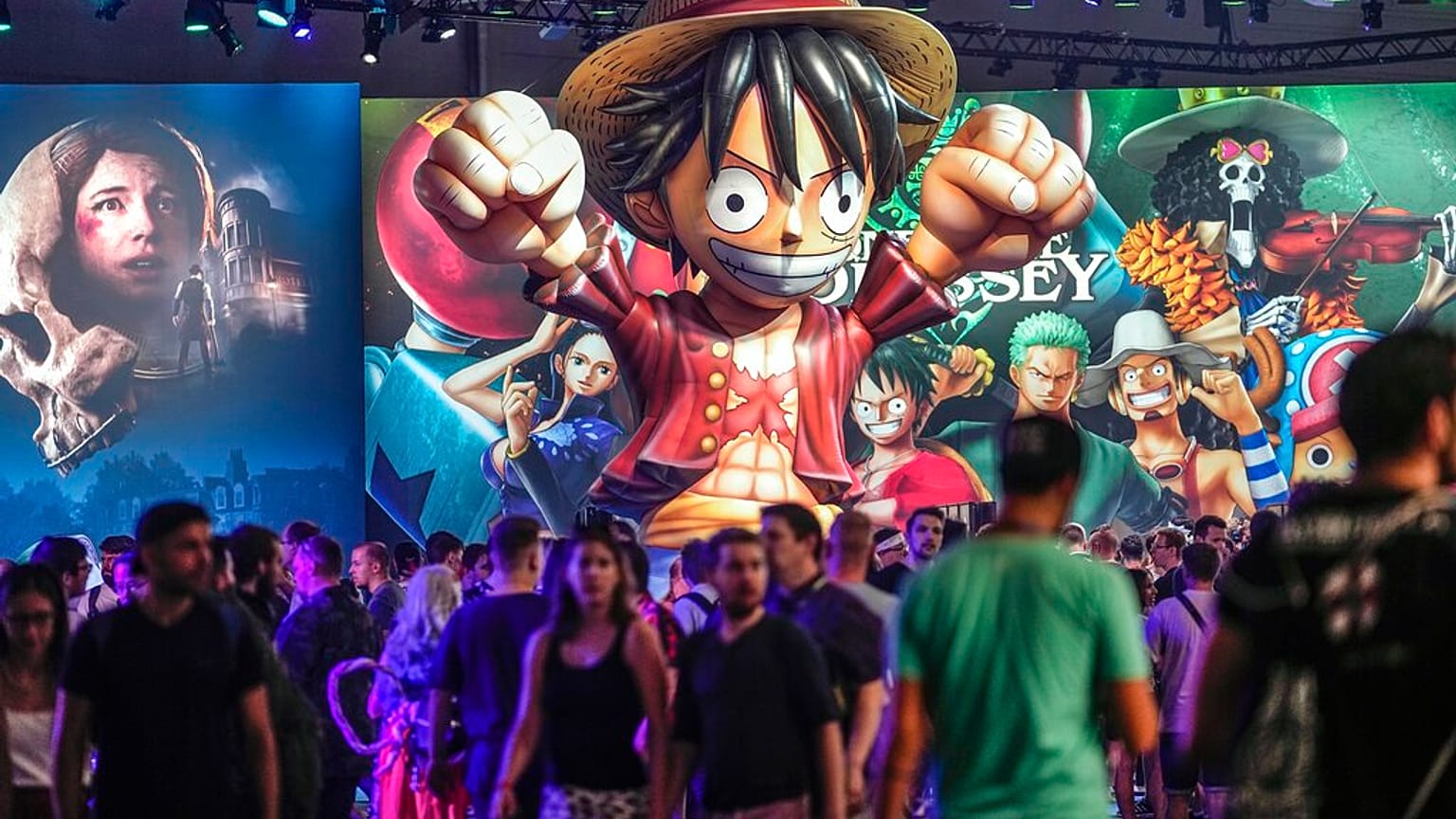 Almanya'nın Köln kentinde düzenlenen Gamescom bilgisayar oyunları fuarında en yeni video oyunları tanıtılıyor, 25 Ağustos 2022.