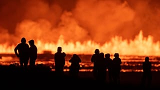 Erupção vulcânica na Islãndia