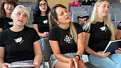 A SONYA-SCHNIK kórus próbáján jártunk