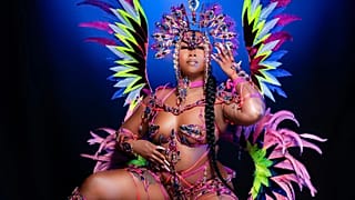Chesska Robinson works year round to bring color and sparkle to Notting Hill Carnival
