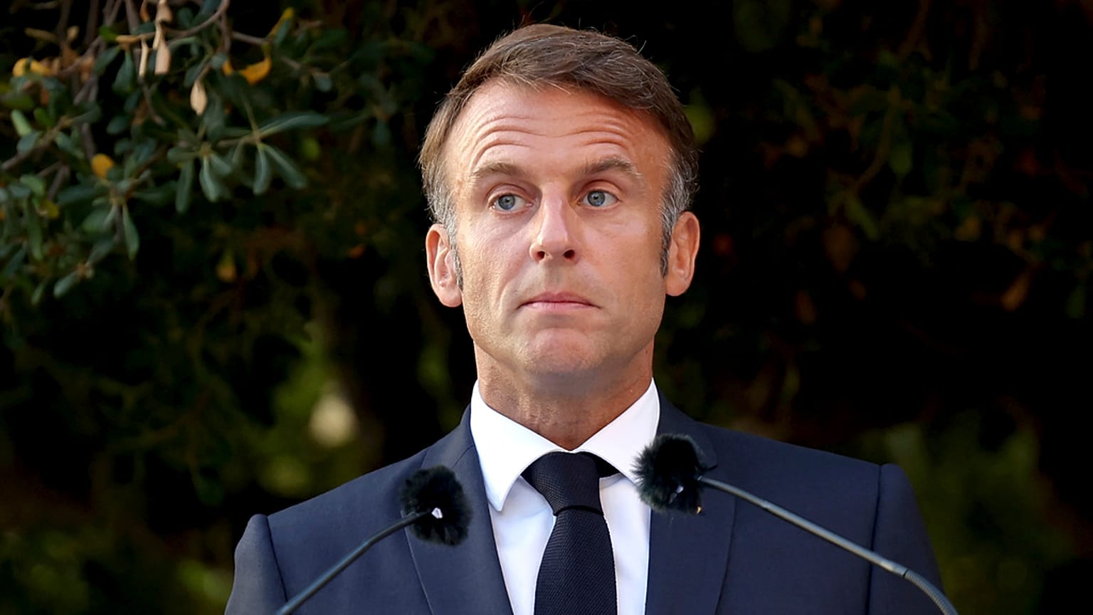 Fransa Cumhurbaşkanı Emmanuel Macron, 17 Ağustos 2024.