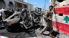 Архив. Последствия израильского удара по автомобилю в ливанском городе Сидон 21 августа, 2024 года