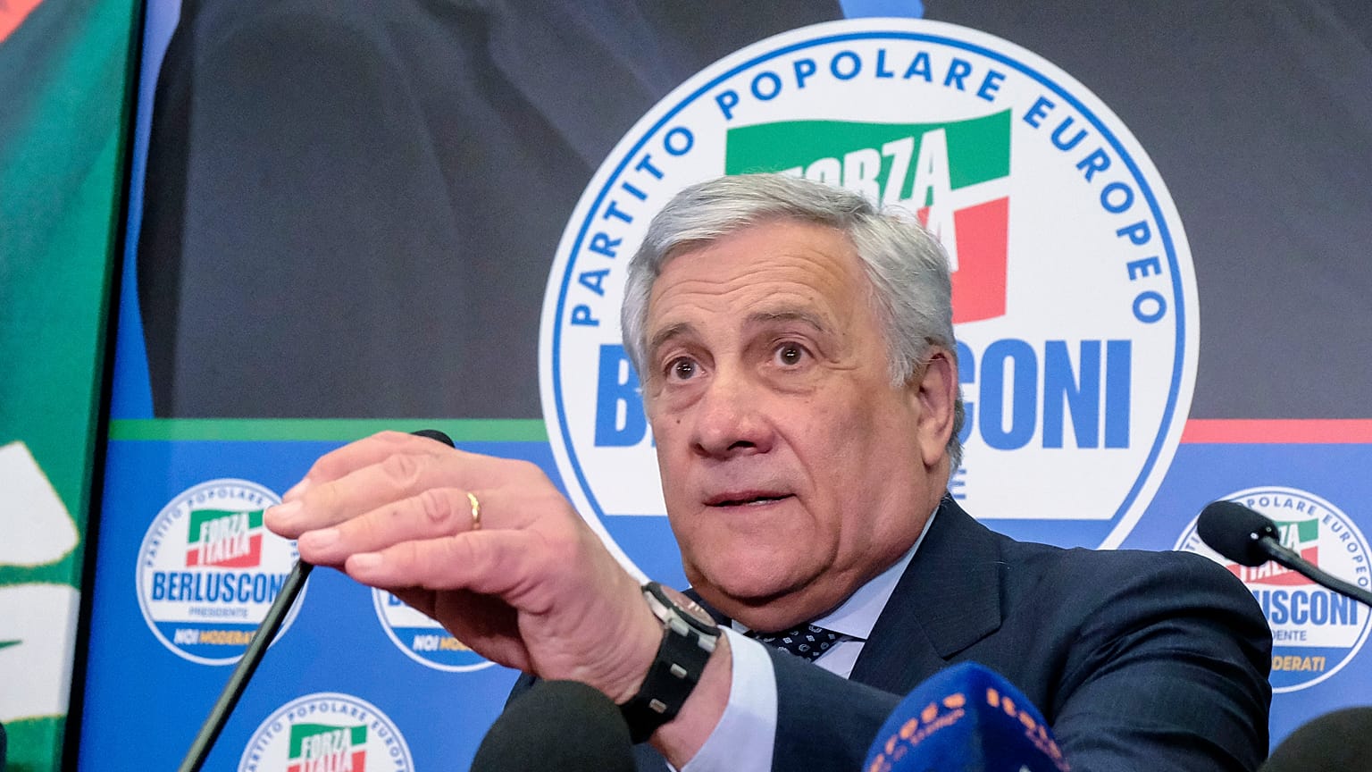 Antonio Tajani, de Forza Italia