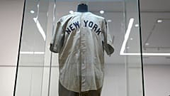 Babe Ruth's 'called shot' jersey breaks auction records