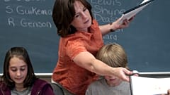 Profesora en clase (Imagen de archivo)
