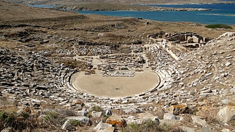 Some sites, such as the island of Delos near Mykonos, are already seeing structural damage due to increased flooding. 