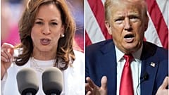 Kamala Harris et Donald Trump