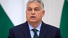 Le Premier ministre hongrois Viktor Orbán participe à une conférence de presse conjointe avec le président russe Vladimir Poutine en juillet.